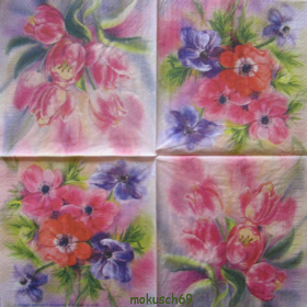 Tulpen und Anemonen Avec