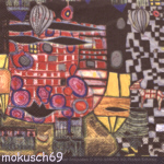 K�nstler 4-80 Friedensreich Hundertwasser - K�nig der Antipoden